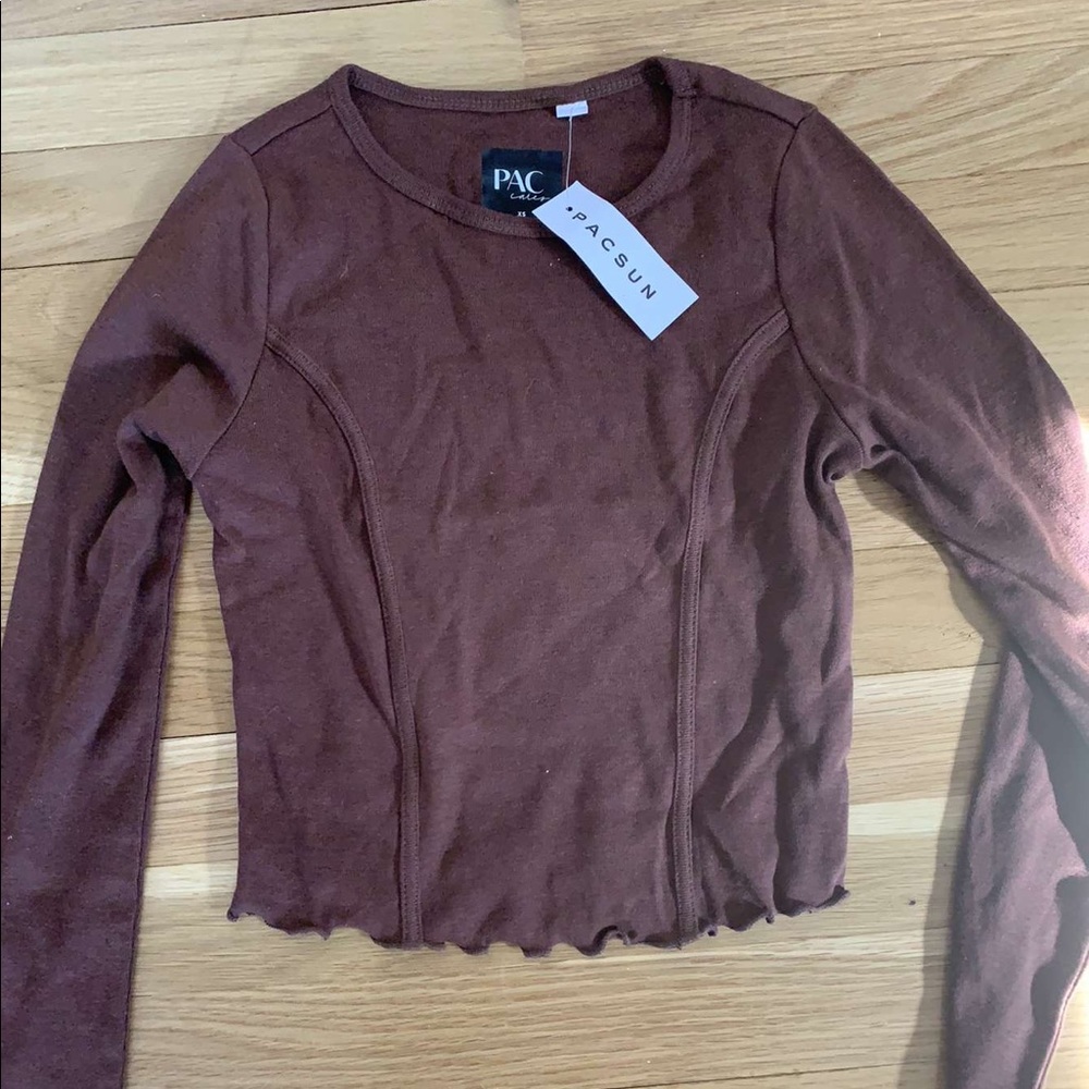 Brown PacSun long sleeve